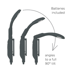 The Really Flexible Book Light - Grey