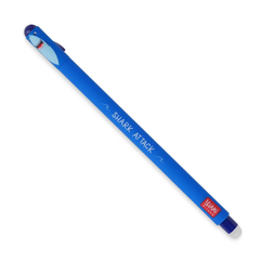 Legami Erasable Pen - Shark - 0.7 mm Blue Ink