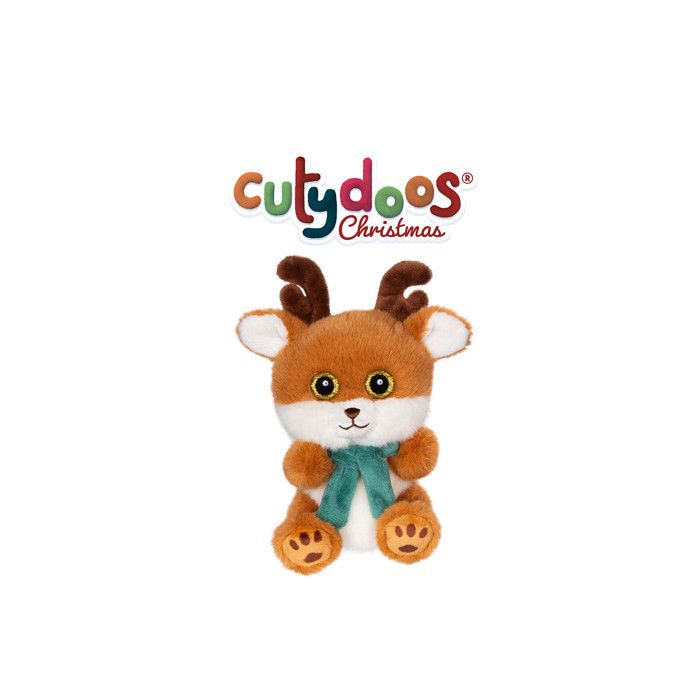 Rainbow Designs Cutydoos Christmas 13 cm soft toy