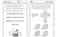 Travel Puzzles for Clever Kids