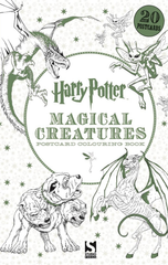 Harry Potter Magical Creatures Postcard Colouring Book