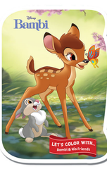 Let's Color With – Bambi and His Friends