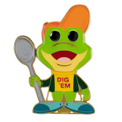 ENAMEL PIN! AD ICONS: HONEY SMACKS - DIG EM FROG - FP-KLPP0002