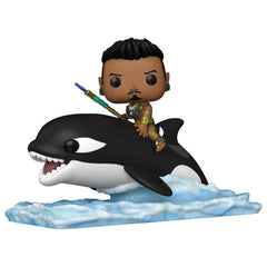 POP RIDES: MARVEL- BLACK PANTHER WAKANDA FOREVER NAMOR W/ ORCA