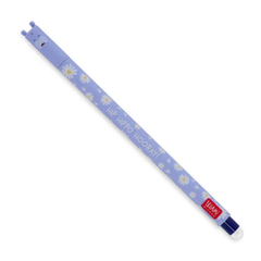 Legami Erasable Gel Pen - Hippo - 0.7 mm Blue Ink