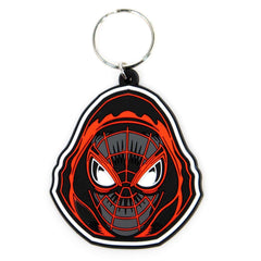 PMD KEYCHAIN: MARVEL- SPIDERMAN MILES MORALES (HOODED)