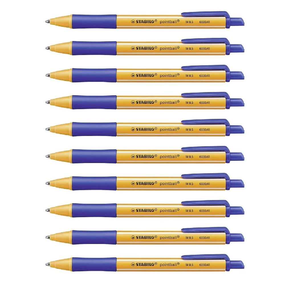 STABILO Pointball Ballpoint Pen - Blue